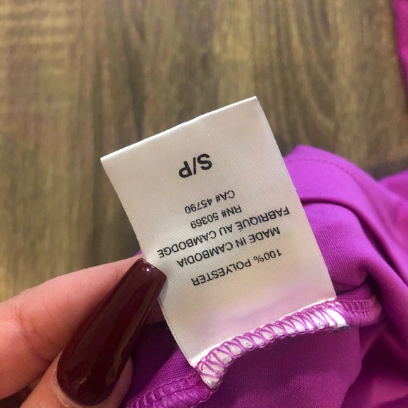 Pink Spalding workout racer back, small - Picture 5 of 5